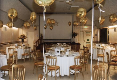 The Main Hall "dressed up" for a Golden Wedding Party The Main Hall "dressed up" for a Golden Wedding Party